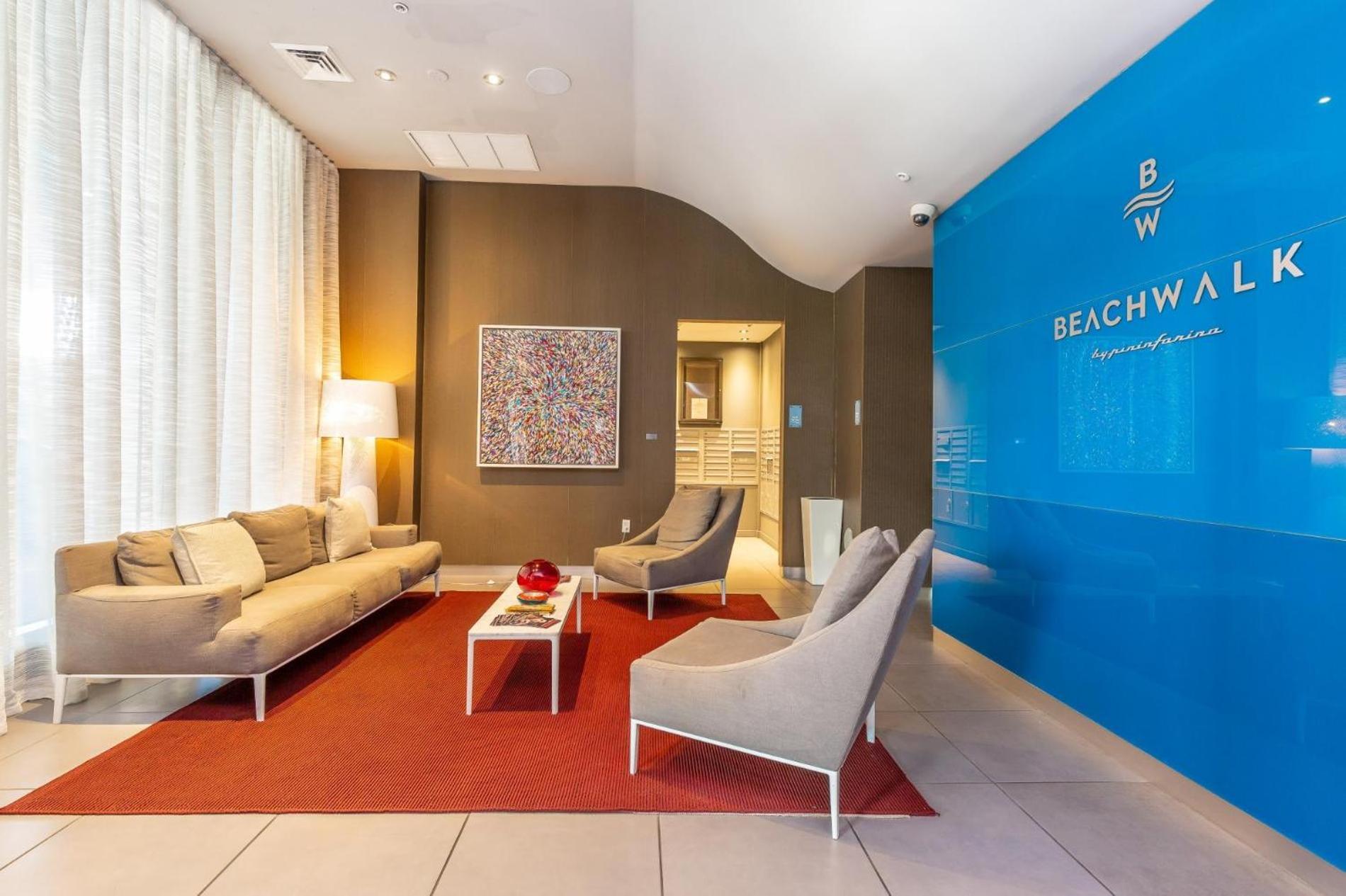 Modern One Bedroom Rental At Beach Walk Resort Miami 18Th Floor Халландейл-Бич Экстерьер фото
